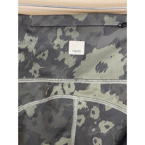Vuori Pants Womens XS Green Camo Athletic Stretch Skinny Performance Legging‎ - Picture 3 of 8